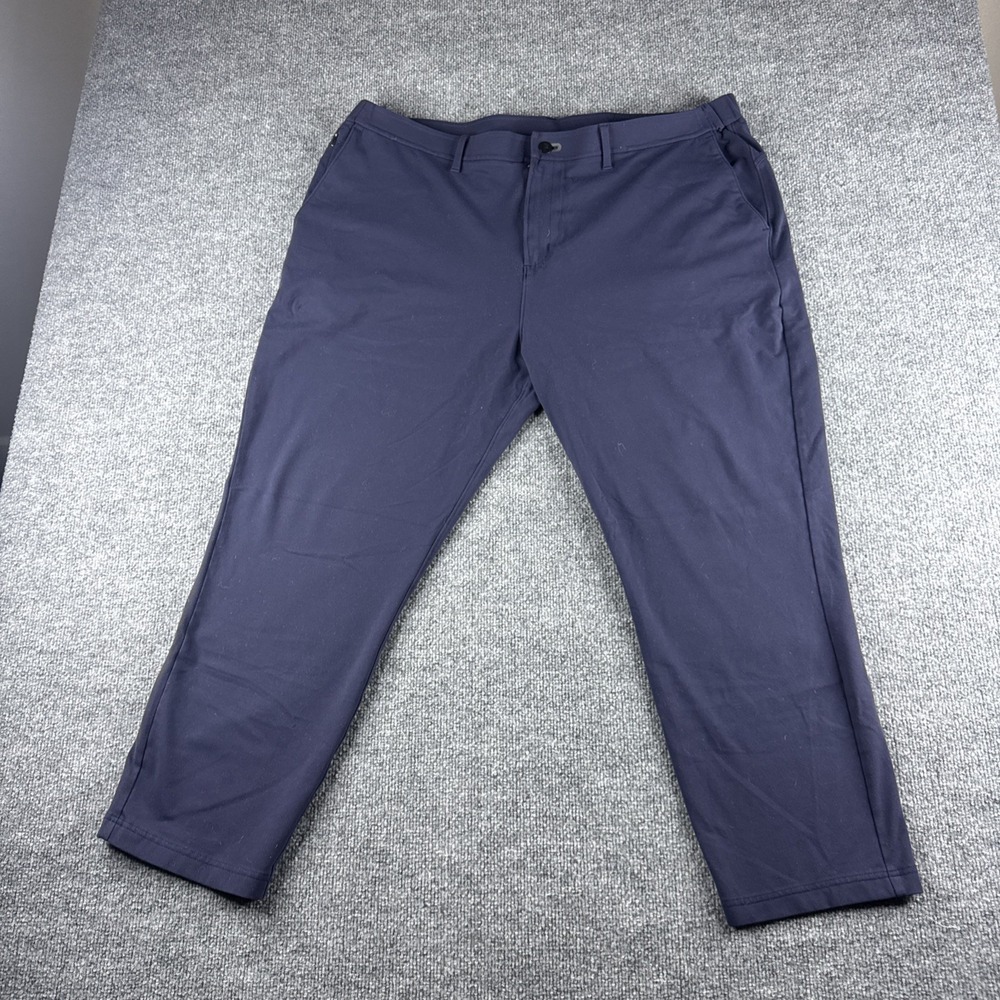 Public Rec Pants Mens 42x28 Blue Dealmaker Straight Leg Stretch Performance